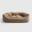 Warby Beige Napper Dog Bed by Jax & Bones