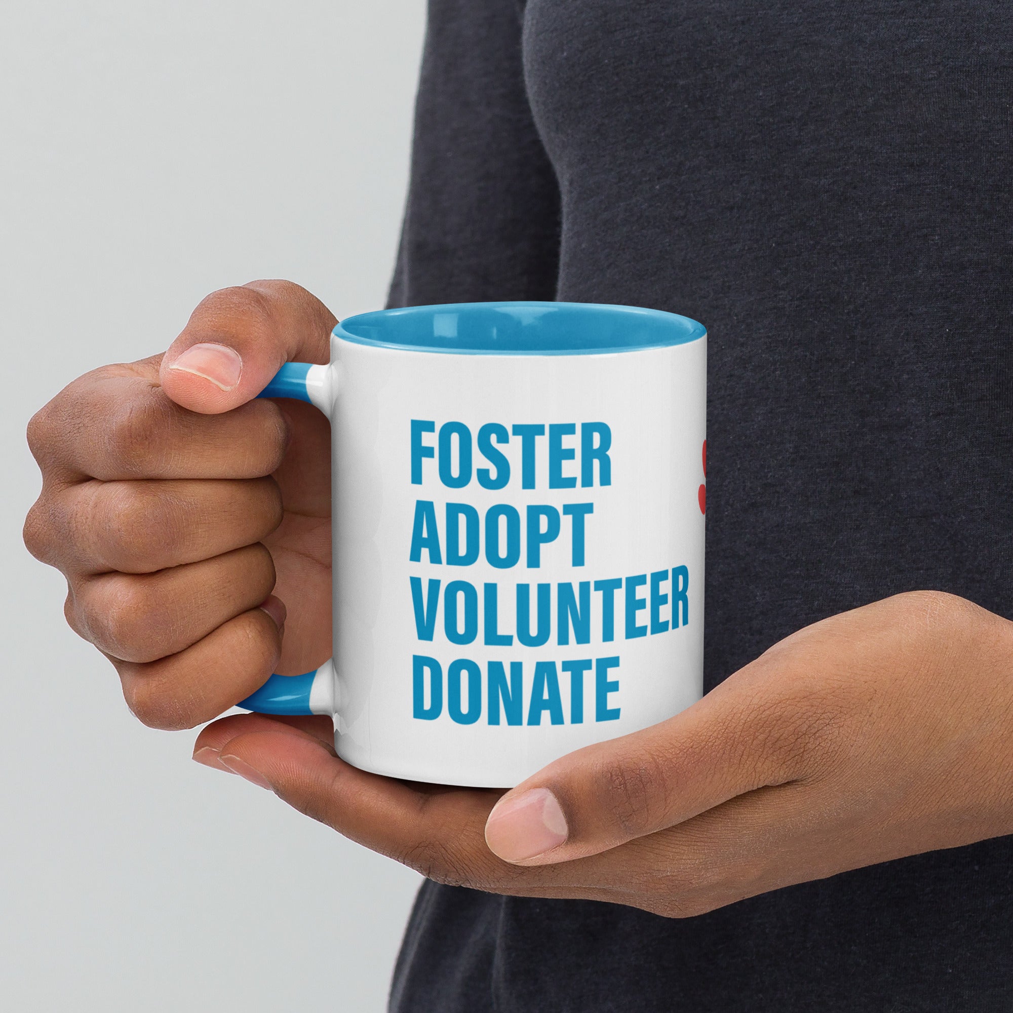 Foster Adopt Volunteer Donate Mug