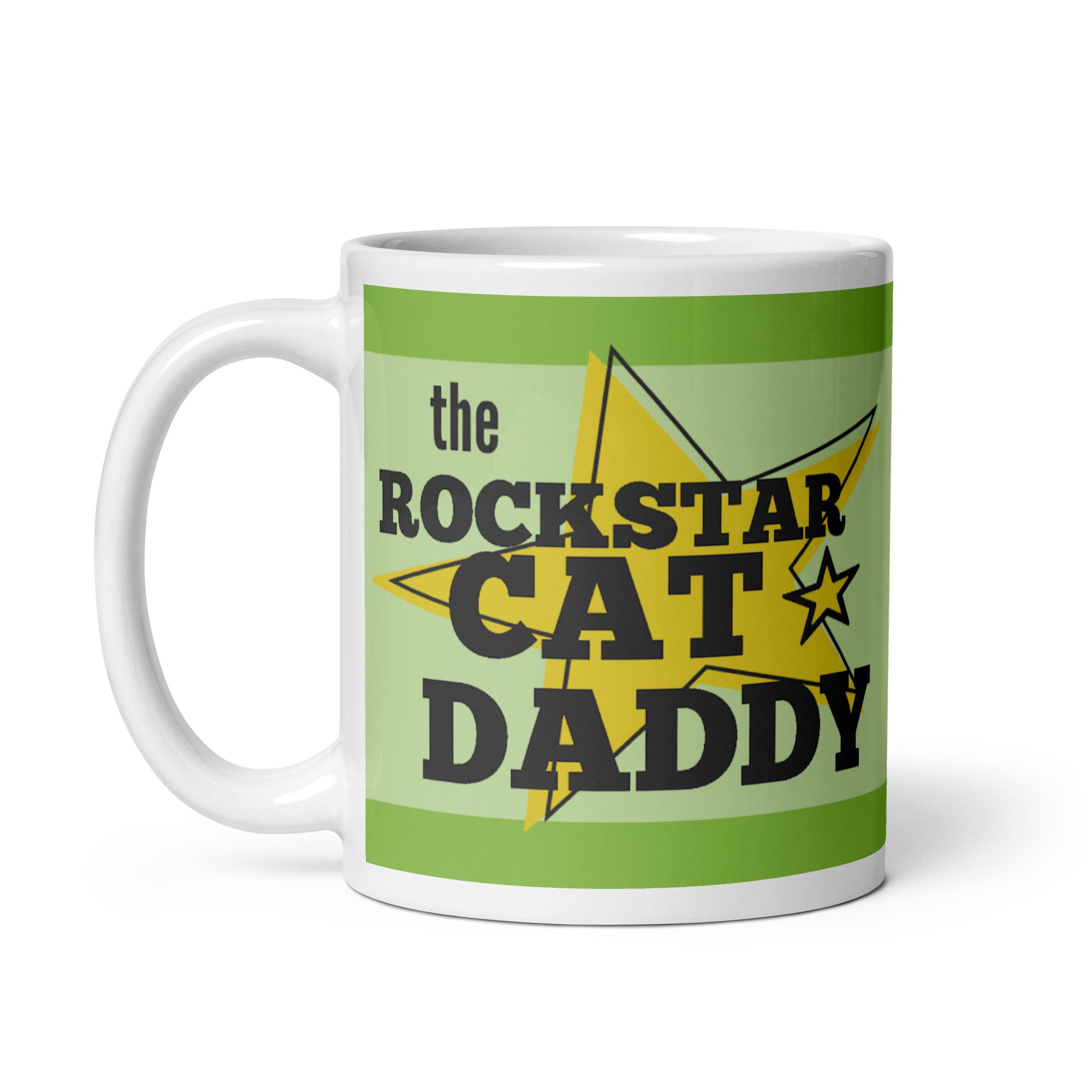The Rockstar Cat Daddy Mug