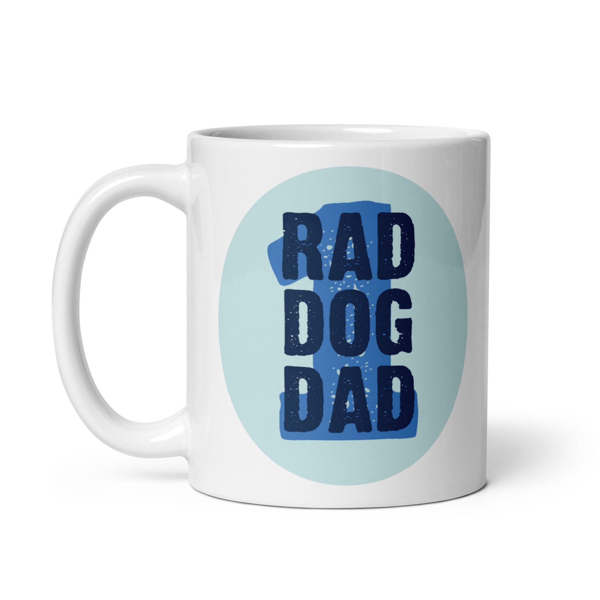 #1 Rad Dog Dad Mug