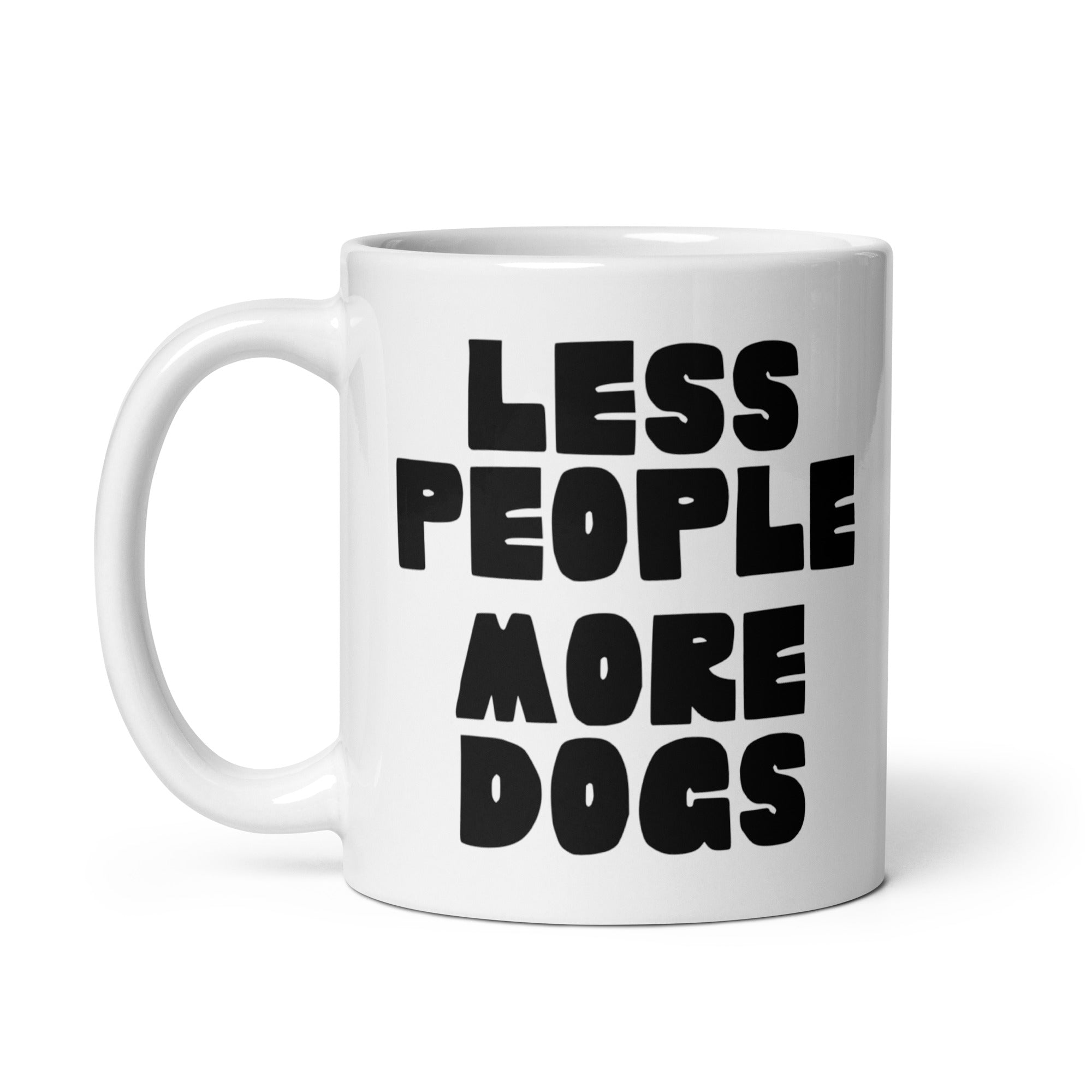Less People, More Dogs Mug
