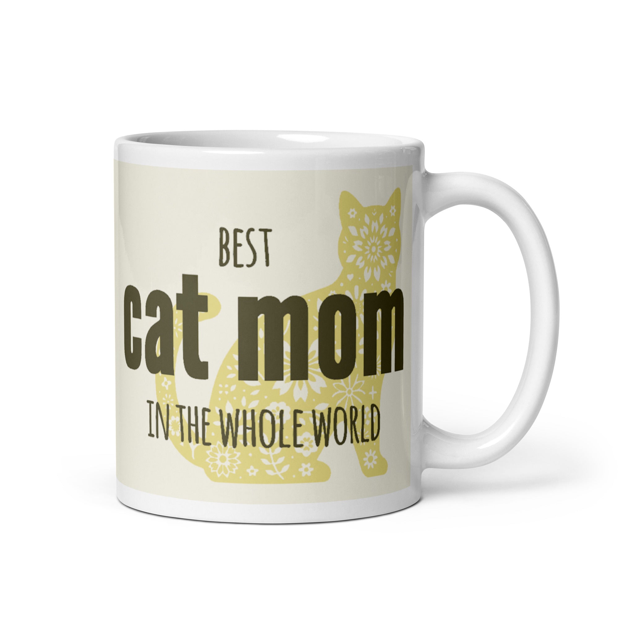 Best Cat Mom in the Whole World Mug