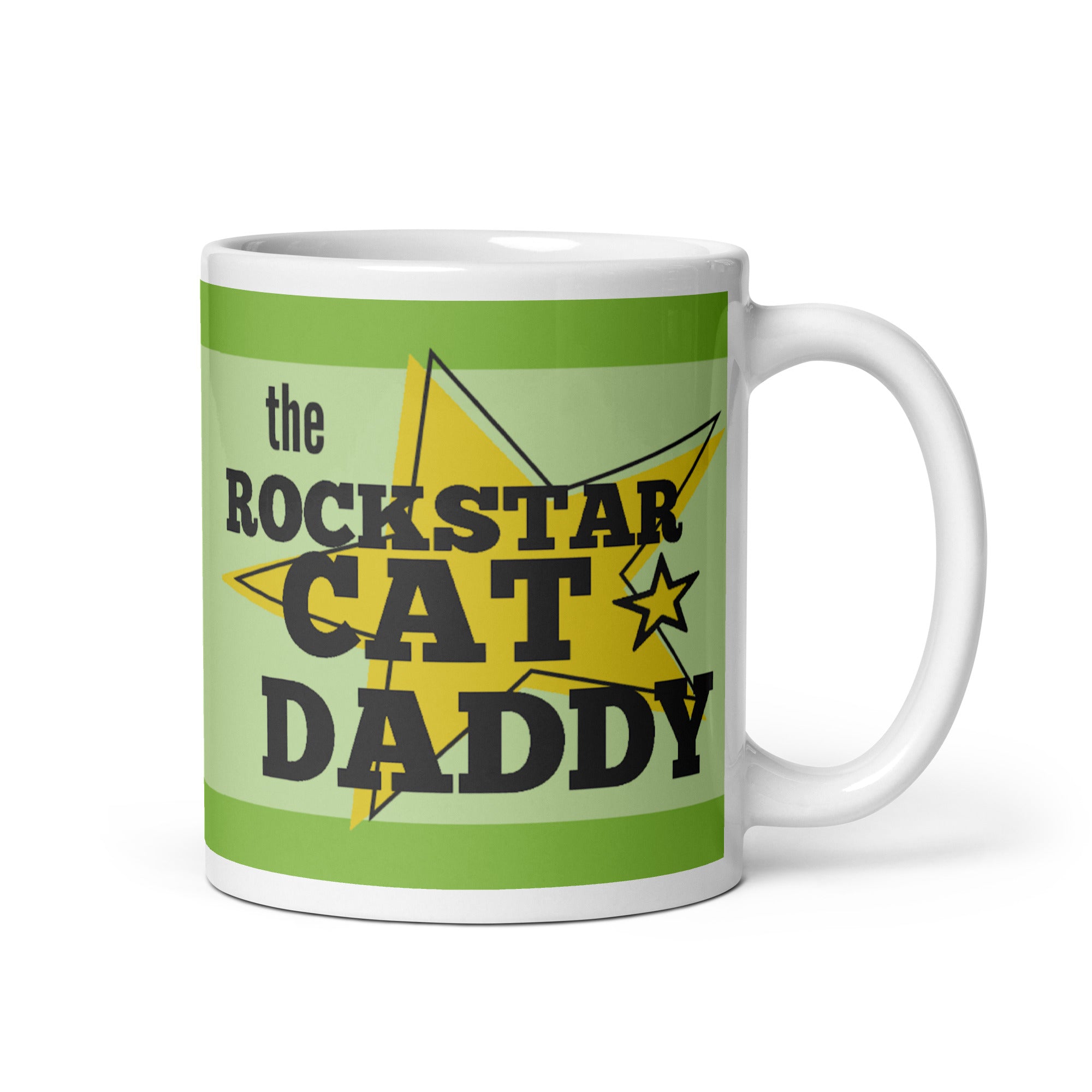 The Rockstar Cat Daddy Mug