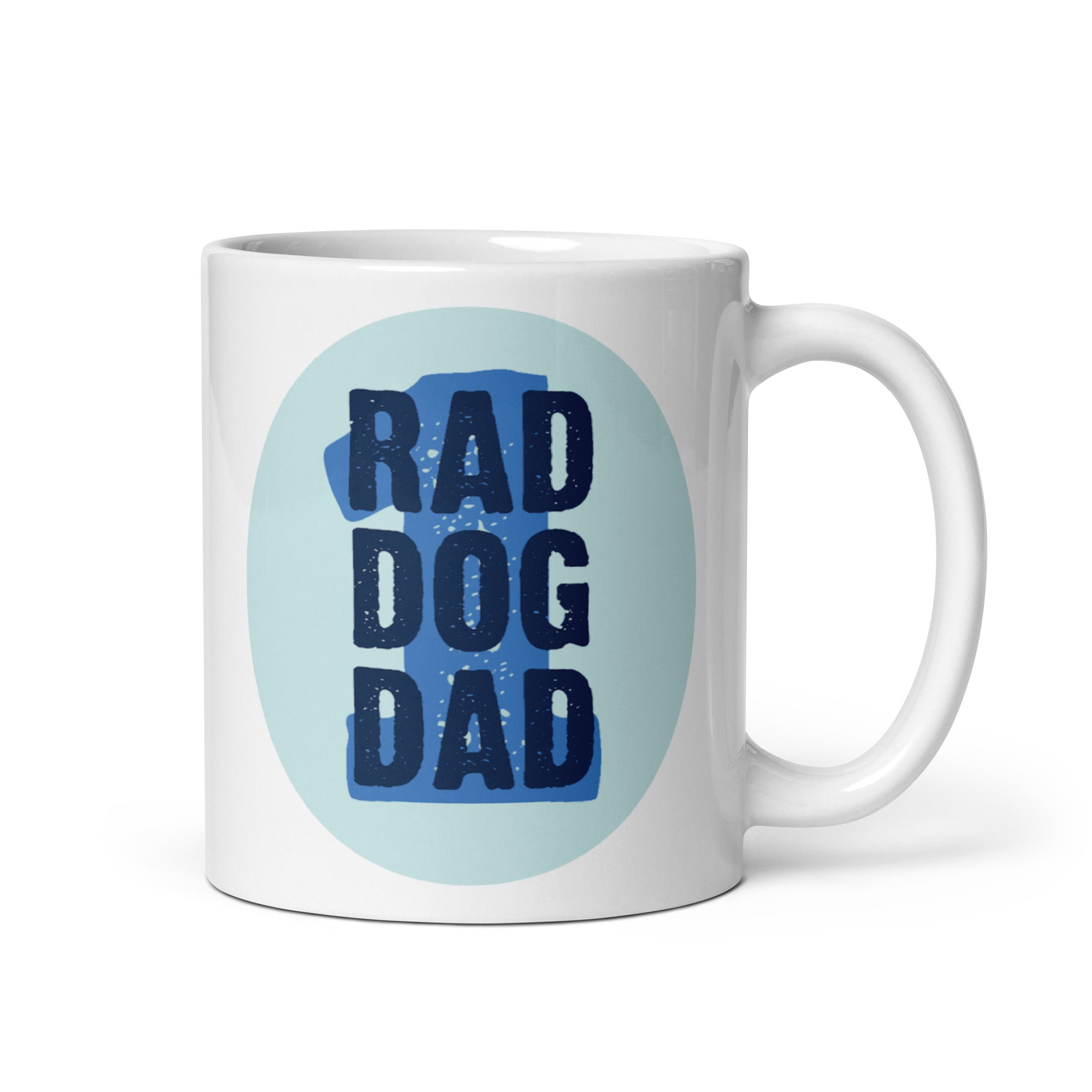 #1 Rad Dog Dad Mug