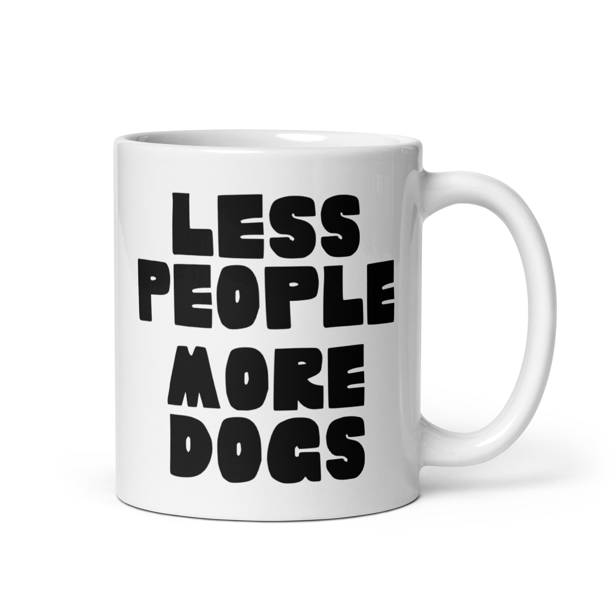 Less People, More Dogs Mug
