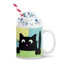 Peeking Cats Mug