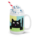 Peeking Cats Mug