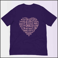 Dog Heart Unisex T-shirt
