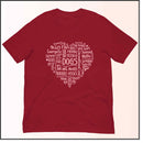 Dog Heart Unisex T-shirt