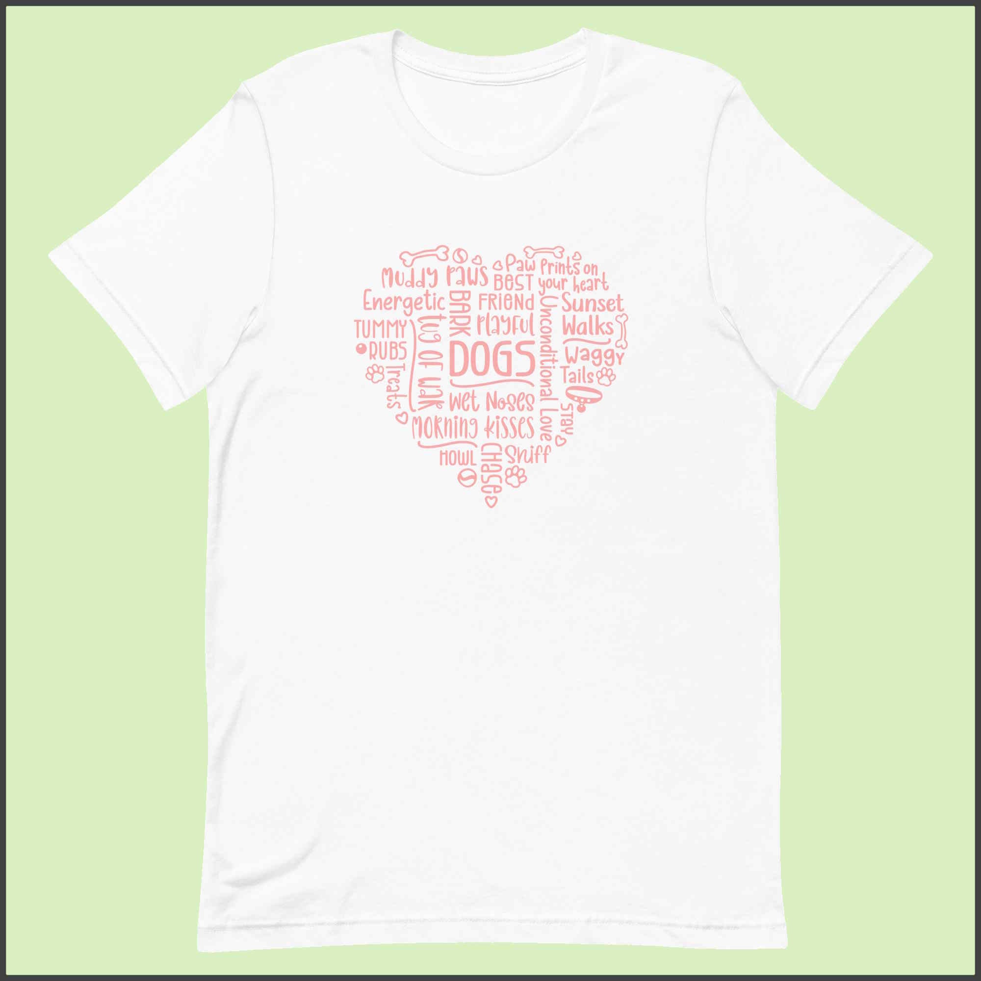 Dog Heart Unisex T-shirt
