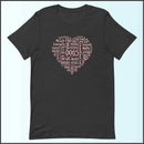 Dog Heart Unisex T-shirt