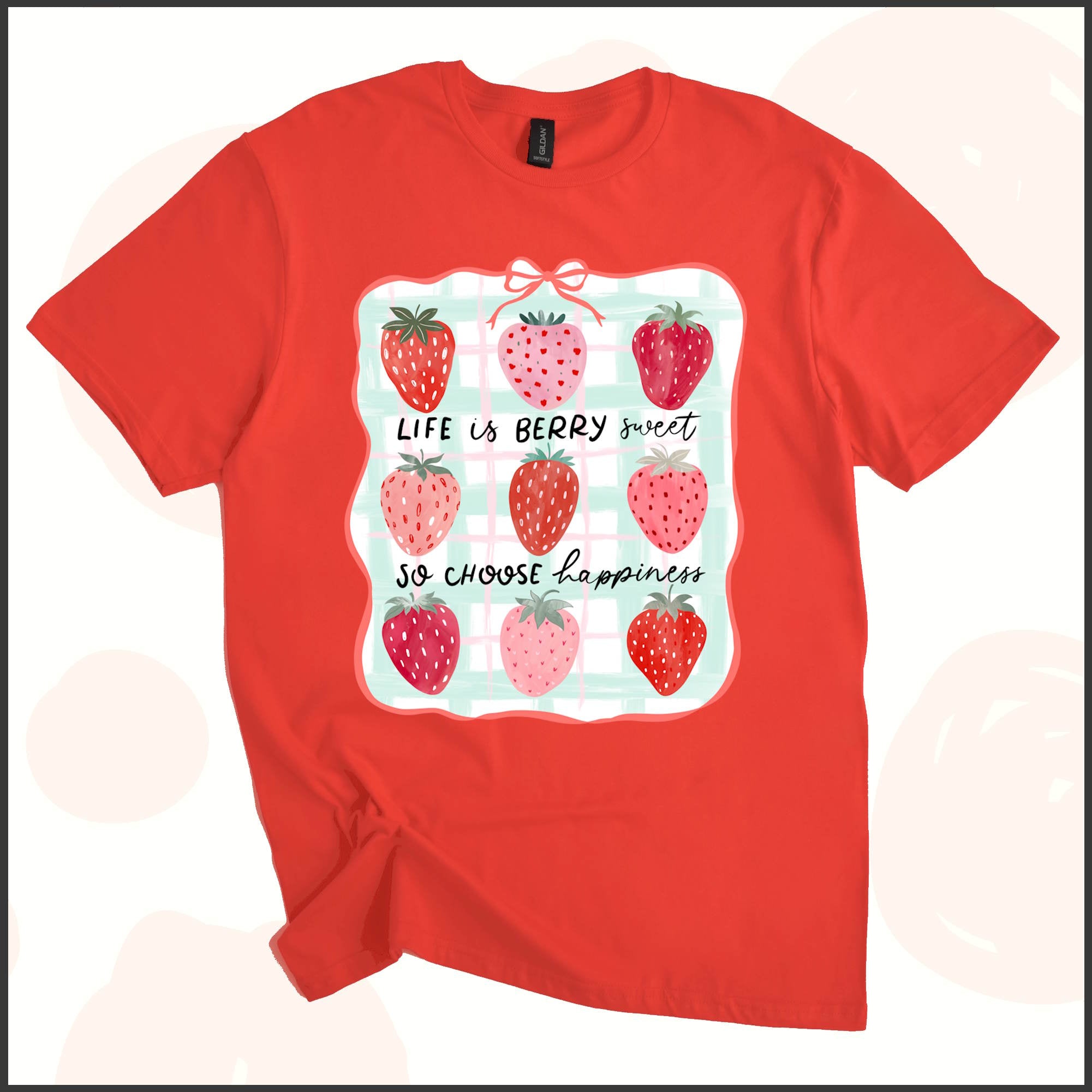 Life is Berry Sweet, So Choose Happiness Unisex Youth T-shirt