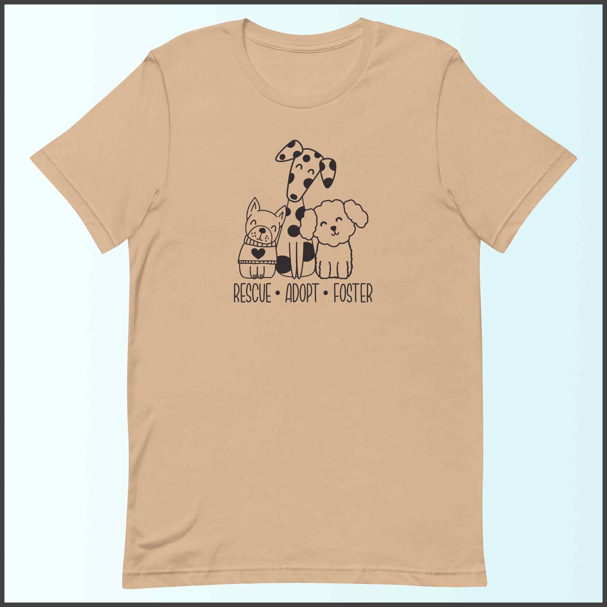 Rescue Adopt Foster Unisex T-shirt