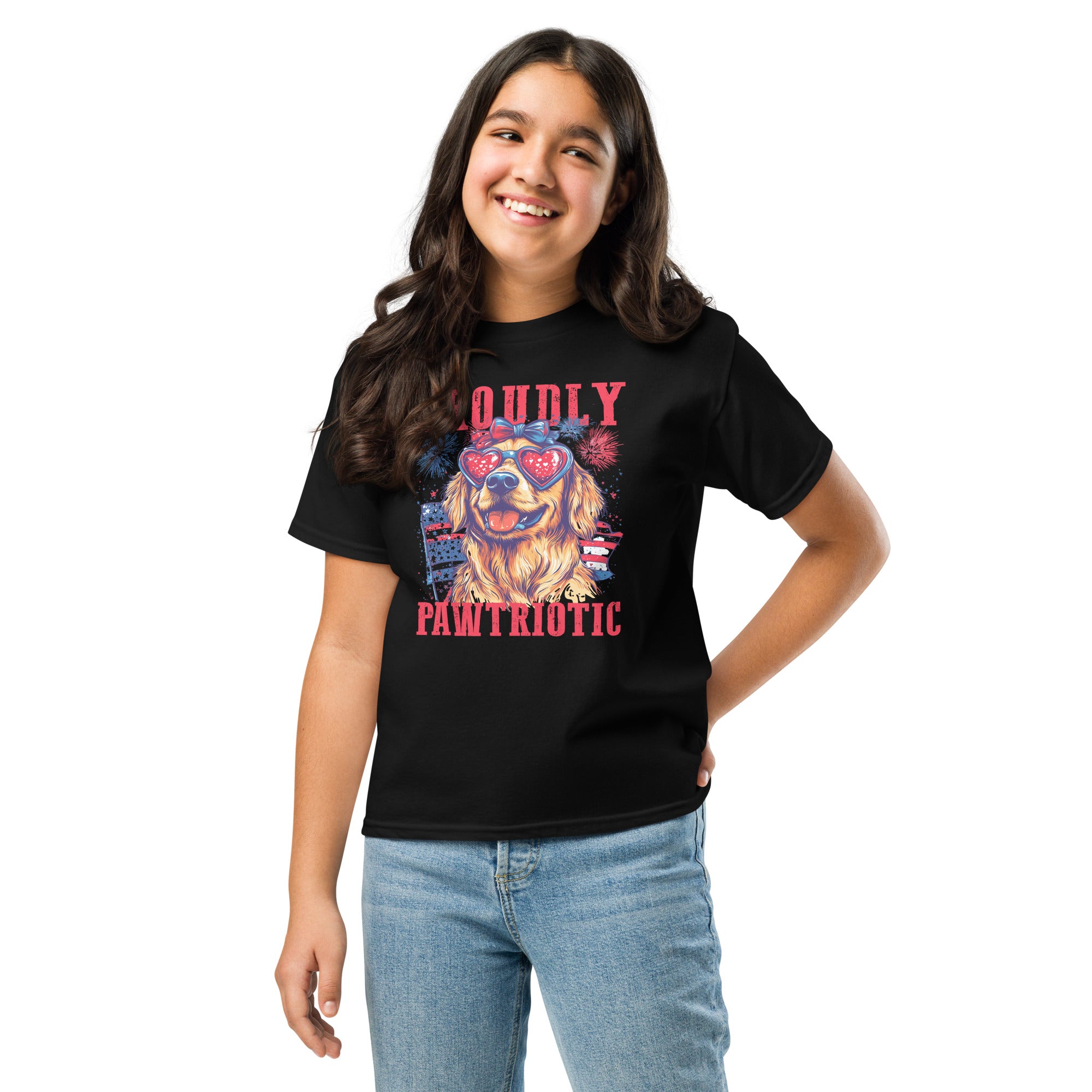 Proudly Patriotic Unisex Youth T-shirt