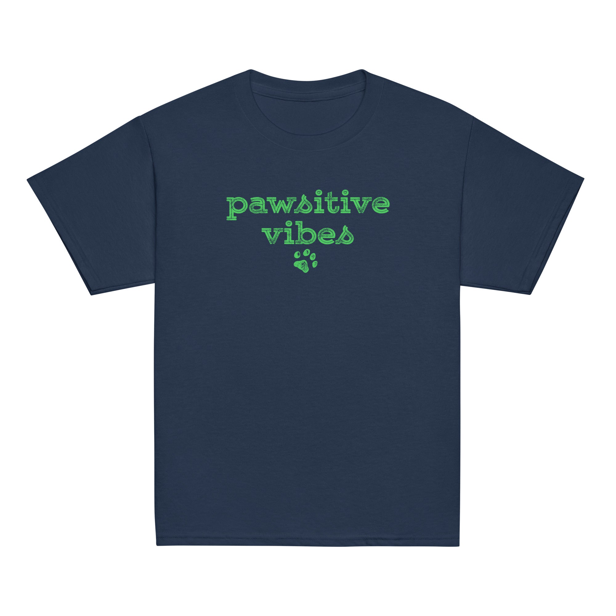 Pawsitive Vibes Unisex Youth T-shirt