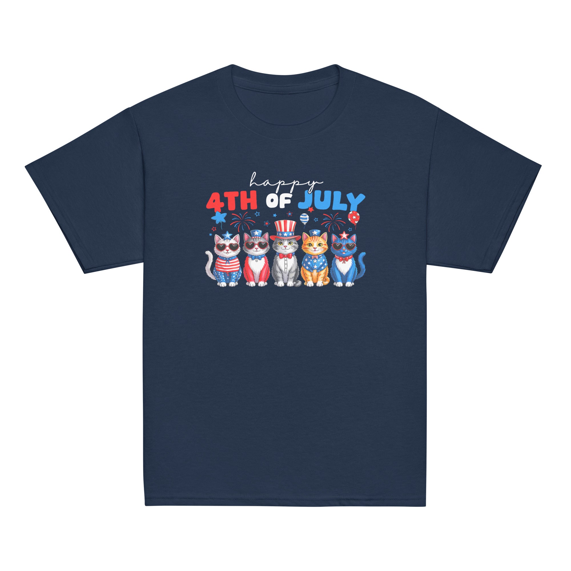 Happy 4th Unisex Youth T-shirt