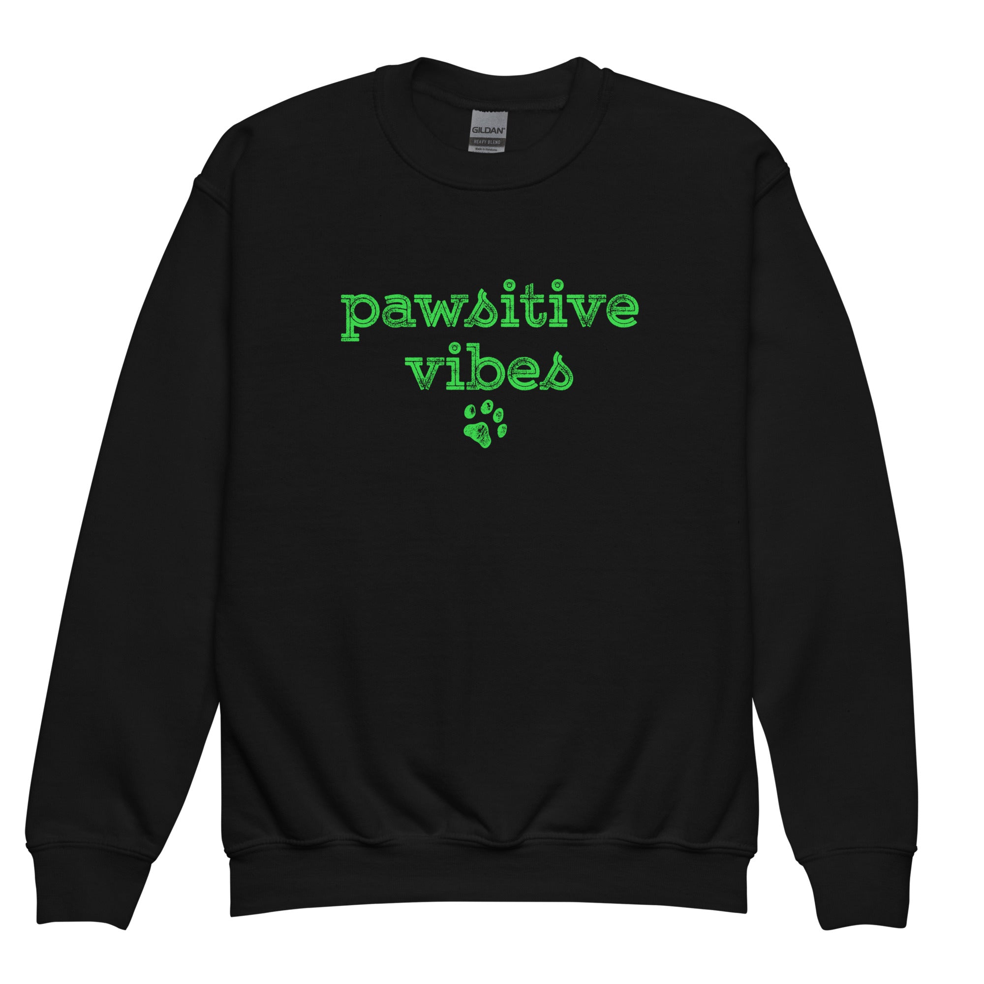 Pawsitive Vibes Unisex Youth Sweatshirt