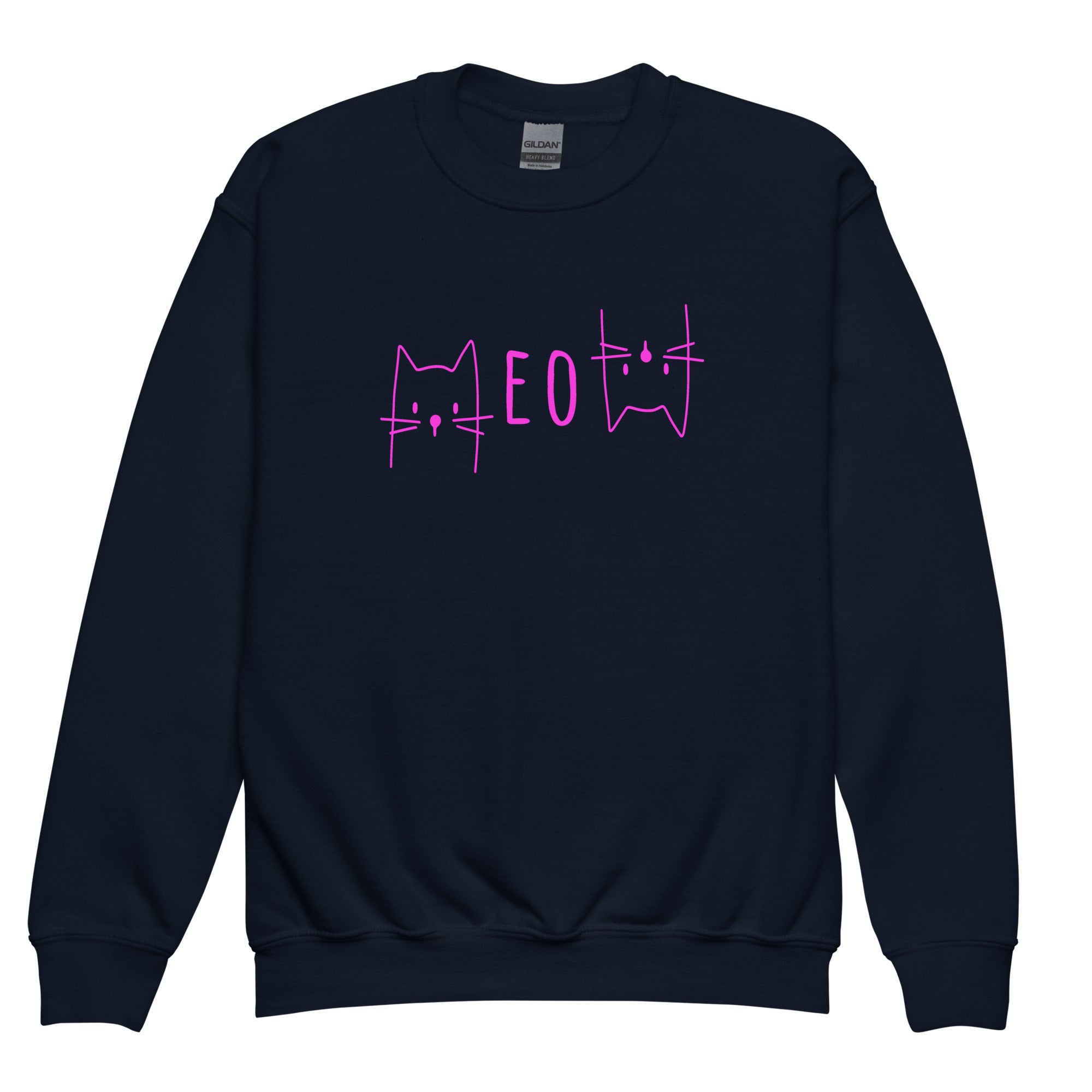 Meow Kitty Unisex Youth Sweatshirt
