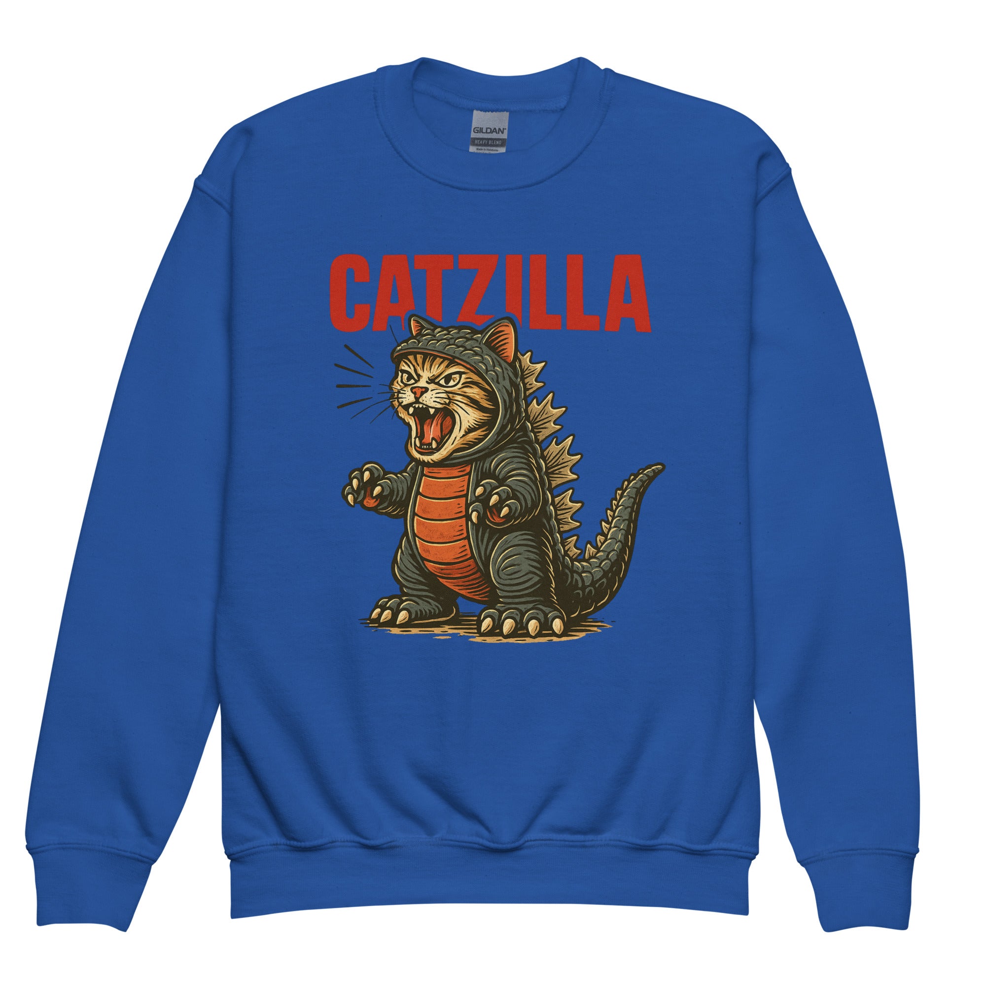 Catzilla Unisex Youth Sweatshirt