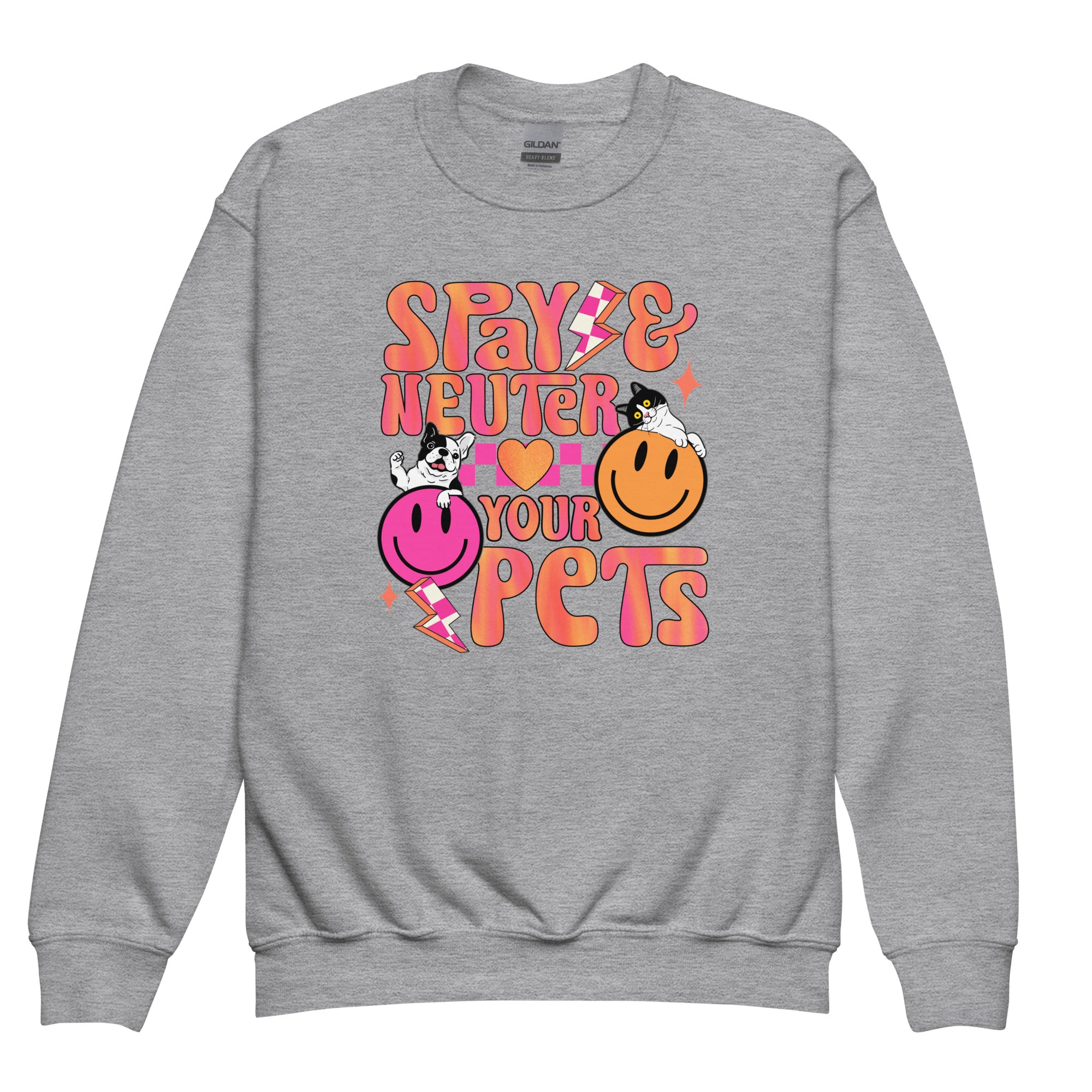Spay and Neuter Your Pets Unisex Youth Sweatshirt