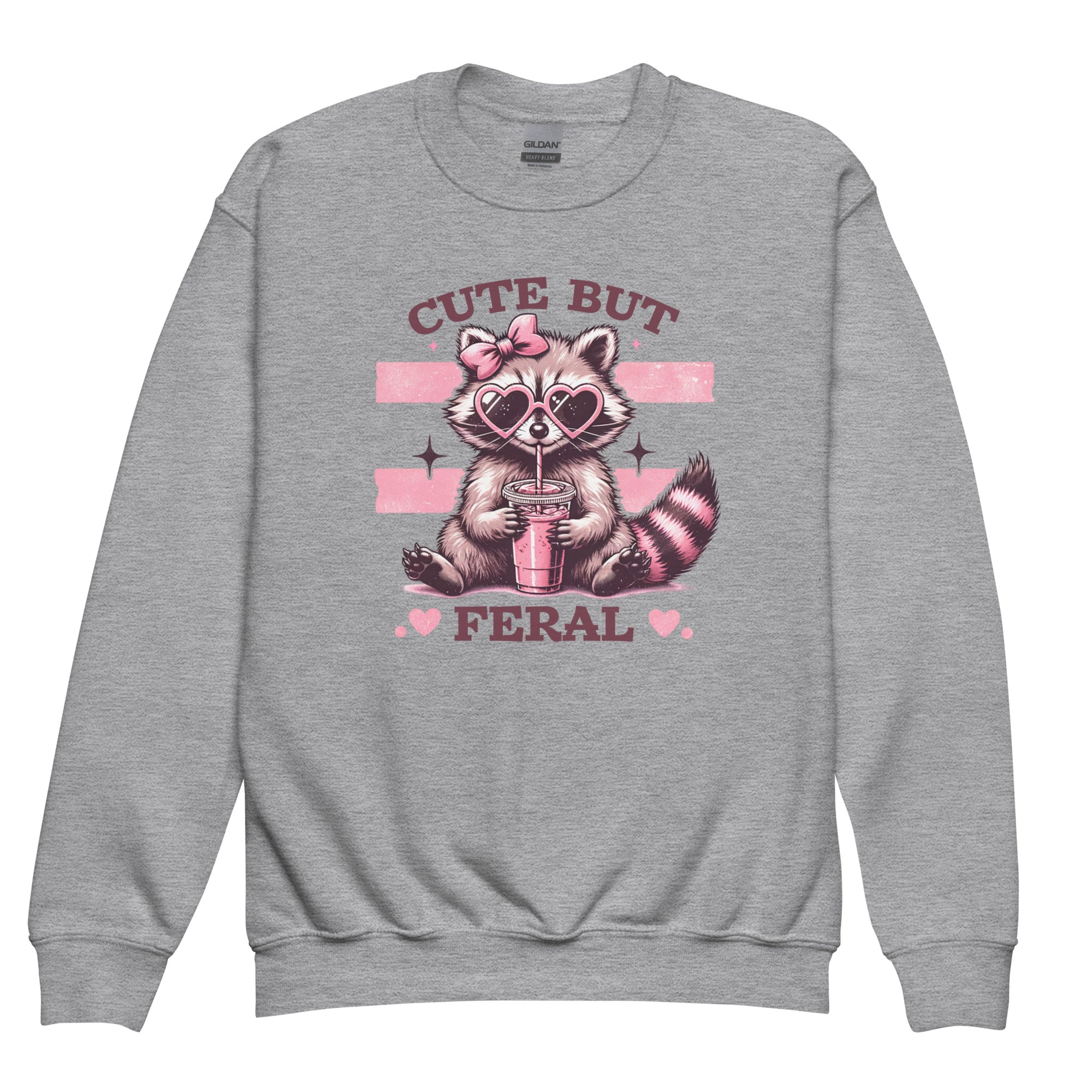 Cute But Feral Unisex Youth Sweatshirt