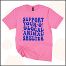 Support Your Local Animal Shelter Unisex Youth T-shirt