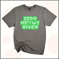 Zero Meows Given Unisex Youth T-shirt