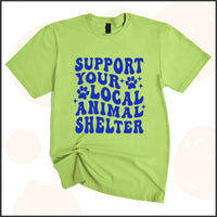 Support Your Local Animal Shelter Unisex Youth T-shirt